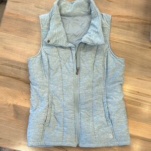The North Face Women's Heather Light Blue Vest